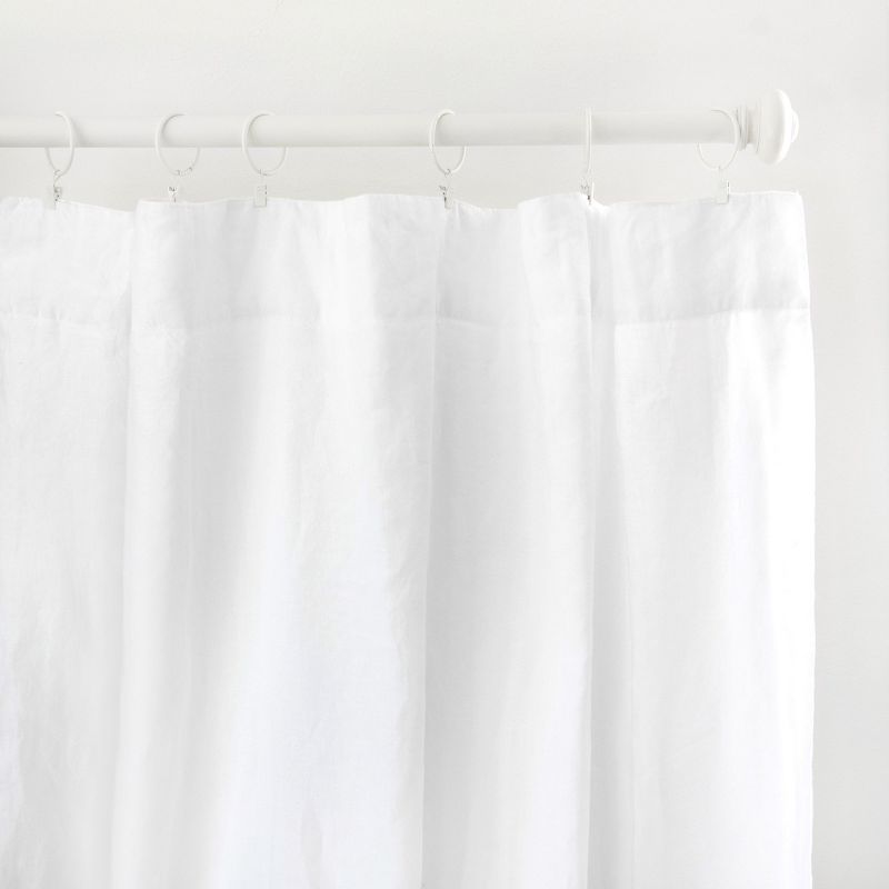 100% French Linen Window Curtain Set | BOKSER HOME, 4 of 7