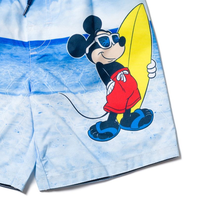 Disney Mickey Mouse Baby Swim Trunks Bathing Suit Toddler, 4 of 6