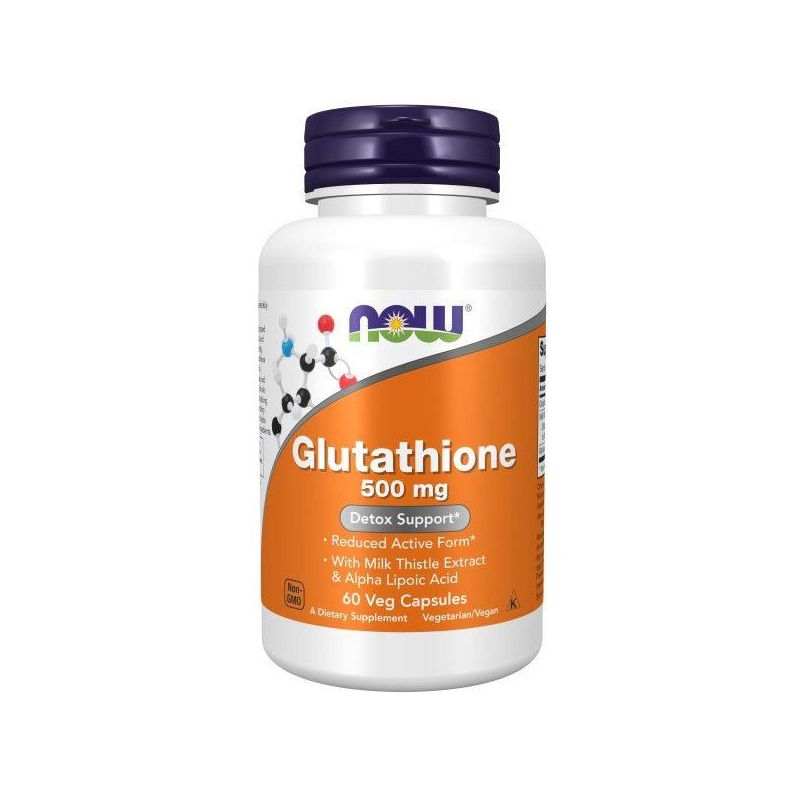 Now Foods Glutathione 500 mg  -  60 VegCap, 1 of 4