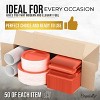 Crown Display 350-Piece Disposable Dinnerware Set – Paper Plates, Paper Cups, Napkins, Plastic Forks, Knives & Spoons – Serves 50 Guests - 3 of 4