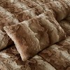 PAGED Comforter Set, 4PC Faux Fur Bedding Set with 1 Comforter, 1 Decorative Pillow and 2 Matching Shams - 4 of 4