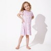 Bellabu Bear Baby Enchanted Unicorn Bamboo Girls' Short Sleeve Dress - 2 of 4