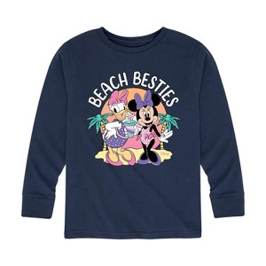 Boys' - Disney - Beach Besties Long Sleeve Graphic T-Shirt - 1 of 4