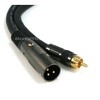 Monoprice 3ft Premier Series XLR Male to RCA Male Cable, 16AWG (Gold Plated) - image 2 of 4