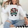 Simply Sage Market Women's Merry Christmas Farm Truck Long Sleeve Garment Dyed Tee - 2 of 4