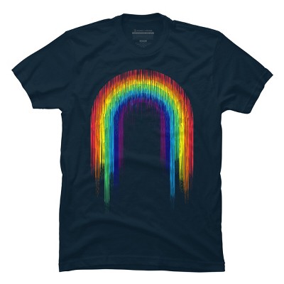 Men's Design By Humans RAINBOW By Dzeri29 T-Shirt