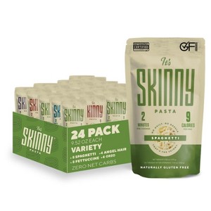 It’s Skinny Pasta 24-Variety Pack, Pre-Cooked Konjac Noodles Gluten Free Shirataki Noodle Low Carb Pasta, Vegan & Paleo-Friendly (24-Pack) - 1 of 3