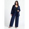 ELOQUII Women's Plus Size The Ultimate Stretch Long Two Button Blazer - 4 of 4