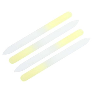 Unique Bargains Glass Double-sided Multifunctional Nail File Manicure Tool 4 Pcs - 1 of 4