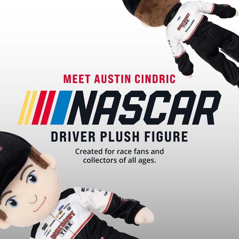 NASCAR Team Penske 14 Inch Austin Cindric Plush Figure, 3 of 7