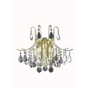 Elegant Lighting Amelia Collection Wall Sconce D16in H14in Lt:3 Gold finish - 1 of 2