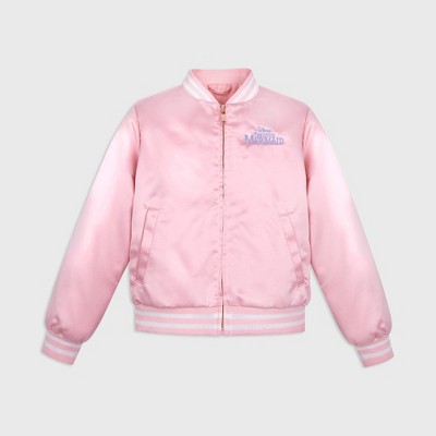 Waarschuwing noedels taal Girls' Disney The Little Mermaid Ariel Bomber Jacket - Pink 3 - Disney  Store : Target