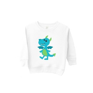 The Juniper Shop Blue Dragon Toddler Graphic Sweatshirt - 1 of 2