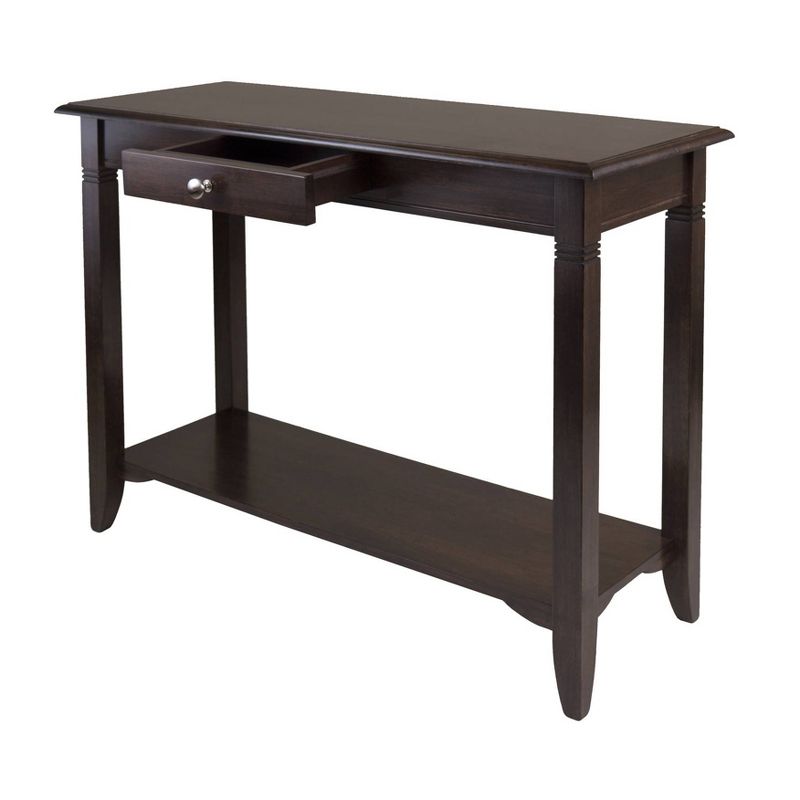 Nolan Console Table with Drawer Cappuccino - Winsome, 3 of 8