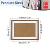 Unique Bargains Resin High-definition Glass Hollow Design Durable Medal Display Case - 2 of 4