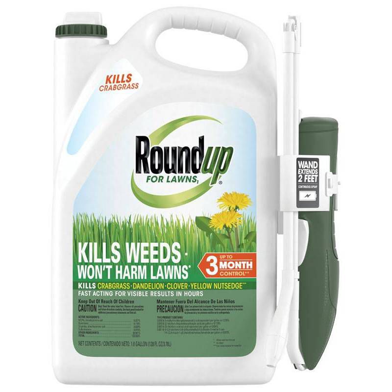 Roundup For Lawns Northern RTU Extended Wand Herbicide - 168oz, 1 of 7
