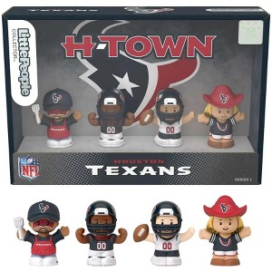 Fisher Price Little People x NFL Collector Houston Texans Figure 4-Pack - 1 of 4