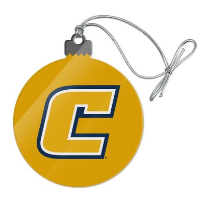 University of Tennessee at Chattanooga Secondary Logo Acrylic Christmas Tree Holiday Ornament