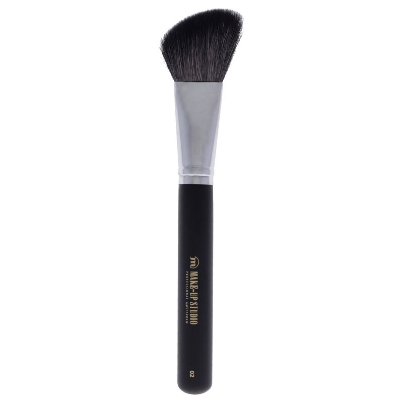 Blusher Brush Angle Shaped Goat Hair - 2 by Make-Up Studio for Women - 1 Pc Brush, 1 of 7