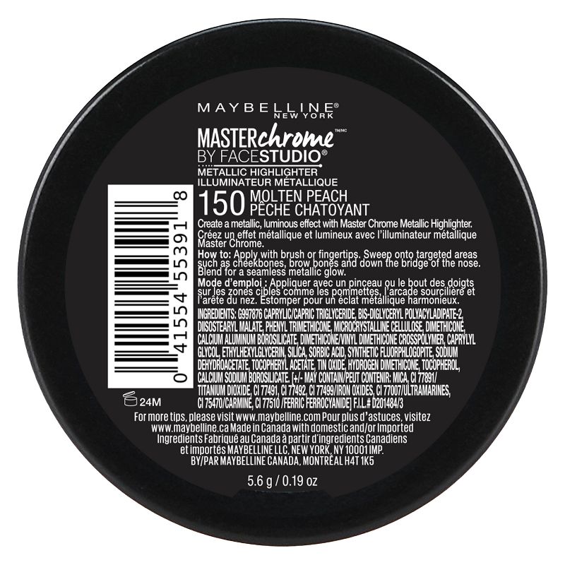 Maybelline Face Studio Master Chrome Metallic Highlighter - 0.24oz, 5 of 12