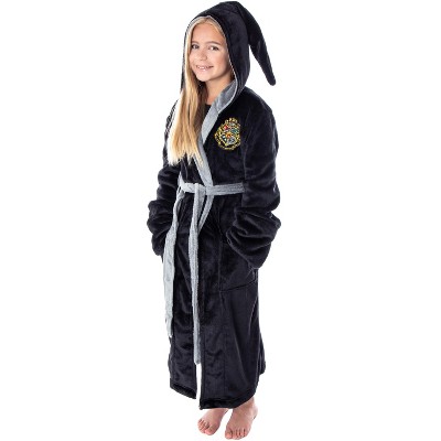Harry Potter Hogwarts Houses Girl's Plush Robe
