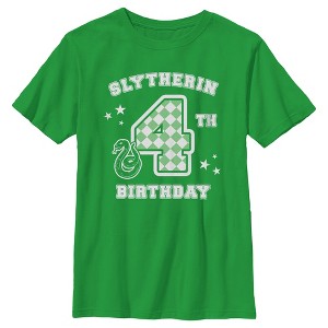 Boy's Harry Potter Slytherin 4th Birthday T-Shirt - 1 of 4