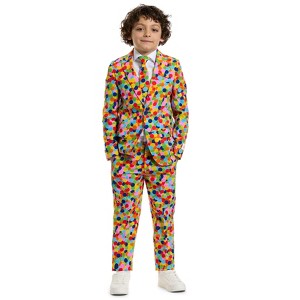 OppoSuits Boys' Confetti Suits - Confetteroni - Multicolor - Size 6 Years - 1 of 4