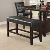 NicBex Upholstered Bench,Faux Leather Dining Bench,Modern Ottoman with Tufted Design for Living Room,Entryway,Kitchen - 4 of 4