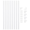 Fleming Supply Cord Concealer Kit With Cable Raceways and Connectors - Black, 29 Pieces - 4 of 4