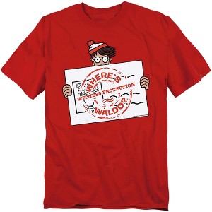 Wheres Waldo Witness Protection Adult T-Shirt - 1 of 4