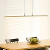 JONATHAN Y Conley 39.5" Adjustable Integrated LED Metal Linear Pendant - 3 of 4