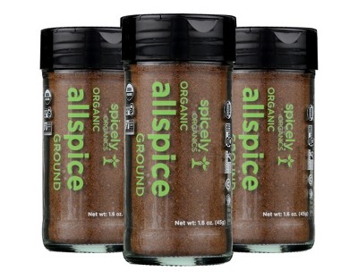 Spicely Organics - Organic Allspice - Ground - Case of 3/1.6 oz