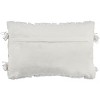 Marlin Pillow - White - 12"X20" - Safavieh - 3 of 3