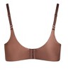 Women's Plus Size Smooth & Chic T-Shirt Bra - espresso | CITY CHIC - 4 of 4