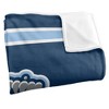 Old Dominion University Primary Logo Stripes Silky 50x60 Blanket, 1 Sided - 3 of 4