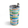 Jacqueline Maldonado Dreamy Watercolor Dashes Multi 20 oz Stainless Steel Travel Mug - Deny Designs - 2 of 4