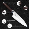 imarku 7-inch Deba Knife, Ultra Sharp Sushi Knife, Ultimate Japanese Kitchen Knife with Stainless Steel Single Bevel, Fish Fillet Knife - 4 of 4