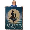 Northwest The Little Mermaid, Poster Woven Tapestry Throw Blanket 48 x 60 inch - 4 of 4