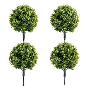 Artificial Topiary Tree with Ground Spike - 1 of 4