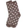 Memoi Women's Soft White Sheep Cashmere Blend Crew Socks - 3 of 3