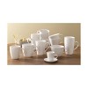 tagltd White Stoneware Coffee Hot Coco Tea Dishwasher Safe Mug, 20 oz. - 4 of 4