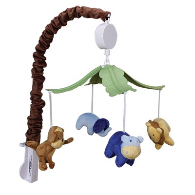 Trend Lab Musical Nursery Crib Mobile - Jungle 123