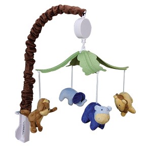 Trend Lab Musical Nursery Crib Mobile - Jungle 123 - 1 of 3