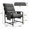 Subrtex Accent Chair for Living Room, Bedroom, Modern Armchair with Metal Frame - 4 of 4