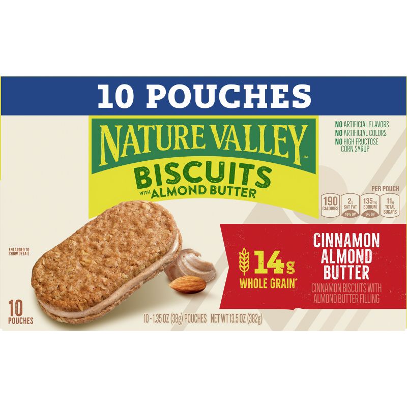 Nature Valley Biscuits with Almond Butter - 10ct, 3 of 11