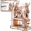 Robotime 3D Puzzles DIY Classic Printing Press Kit Vintage Style DIY Typography Unique Gifts for Teens and Adults, Multicolored, 8.07"*5.31"*10.60" - 2 of 4