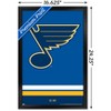 Trends International NHL St. Louis Blues - Logo 21 Framed Wall Poster Prints - 3 of 4