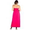 24seven Comfort Apparel Plus Size Strapless Maxi Dress - 3 of 4