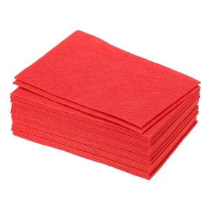 Unique Bargains Polyester Soft Home Handcrafts Project DIY Felt Fabric Sheets 36 Pcs - 1 of 4