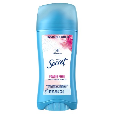 Secret Powder Fresh Invisible Solid Antiperspirant & Deodorant - 2.6oz